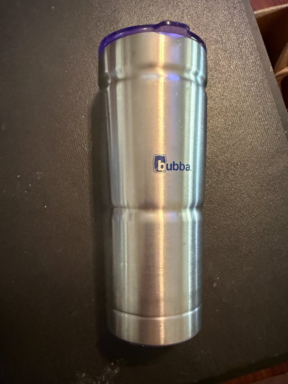 Bubba 24oz Vacuum Insulated Stainless Steel Tumbler w/purple Lid No Straw(005)